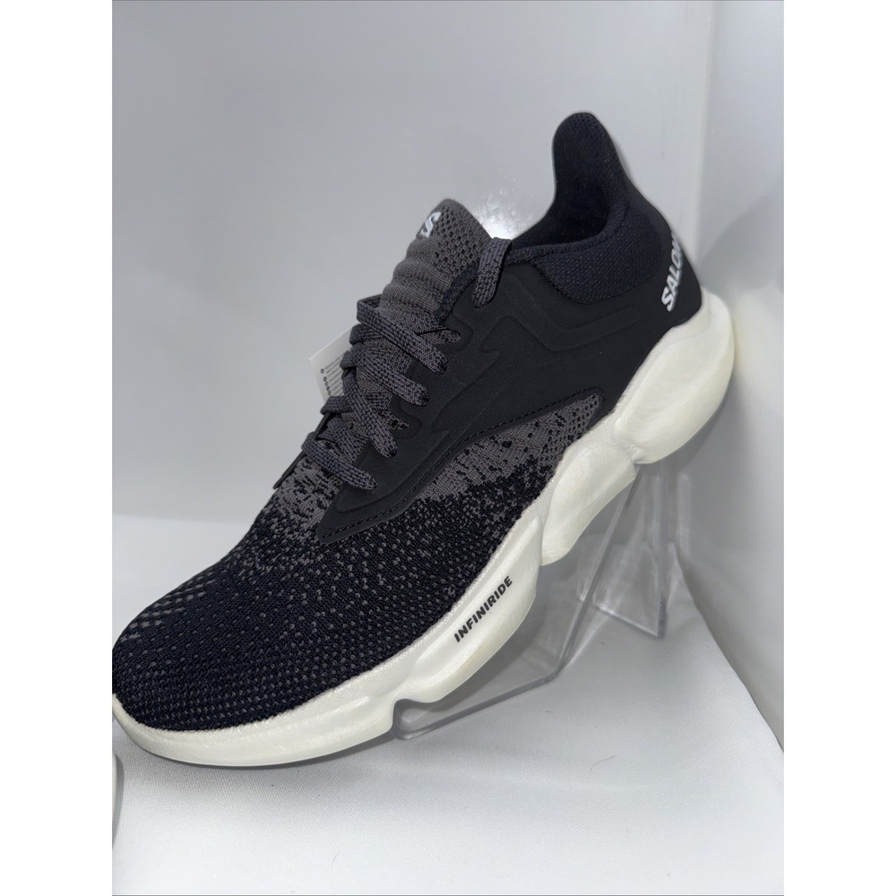 Salomon Predict Soc 3 Womens Size 9.5 Running Shoes Black White - Picture 2 of 13